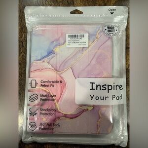 PIXIU Purple Marble iPad Pro 9.7 Inch Case 360 Protection - NEW